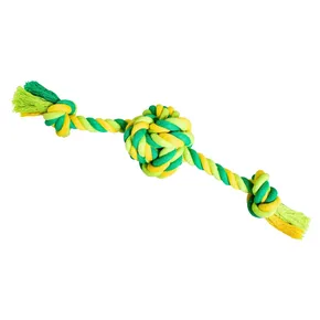 Piłka z 2 ramionami HipHop bawełna 30 cm / 160 g limonkowa zieleń